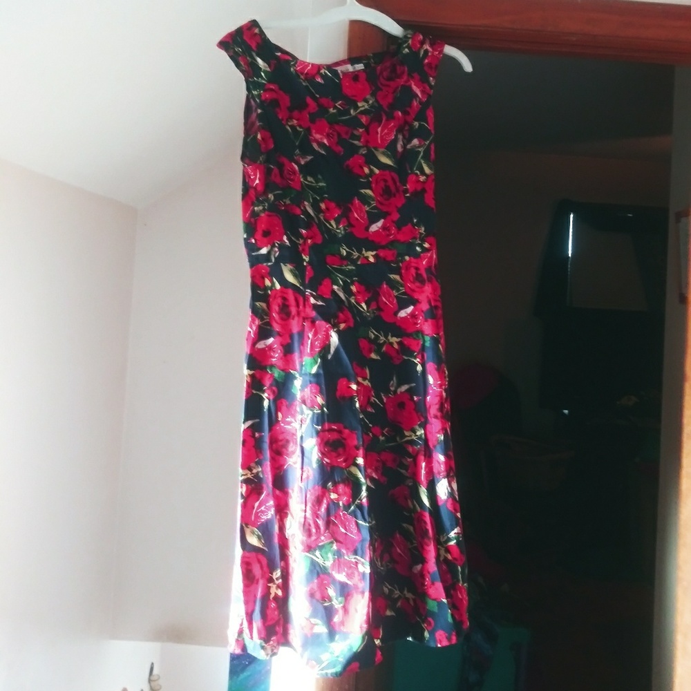 Retro dress floral